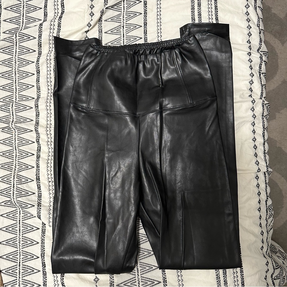 ARITZIA Wilfred Free Leather Leggings